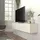 [en.casa] TV-Lowboard hängend Nolven 180x32x30 cm Graubeige