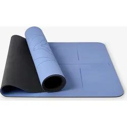 Yogamatte Grip 4 mm - blau farblos|blau No Size