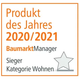 Wenko Handbrause Watersaving 12 cm x 12 cm ABS-Kunststoff Schwarz matt