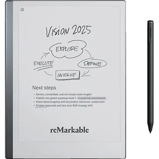 Remarkable 2 - 10.3 Zoll Papiertablet inklusive Marker Plus Grafiktablet, Grau