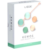 Liebe *Kewos* Kegel Workout System Peach/Mint 1 St Kugeln