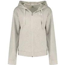 Under Armour Rival Terry Damen Kapuzenjacke, (Hellgrau XS