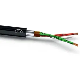 VOKA Kabelwerk 10972800 Brandmeldekabel A-2YF(L)2Y 10 x 2 x 0.6 mm2 Schwarz (RAL 9005) 100 m