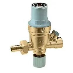 Caleffi Füllarmatur 553740 Messing, 1/2", automatisch, ohne Manometer, mit Kartusche