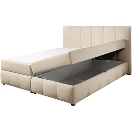 INOSIGN »Hartley«, Inkl. Bettkasten & Topper, wählbar in H2, H3 o. H4, beige