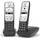 Gigaset A690 Duo schwarz-silber