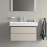 Duravit Waschtischunterschrank 2 Auszüge 78,4 x 39,7 x 46 cm Grau Matt