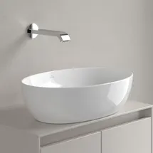 Villeroy & Boch V&B Aufsatzwaschtisch Artis 48,5x32,5cm, ov., o Hahnloch, o. ÜL, we.