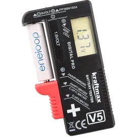 kraftmax Batterietester mit LCD-Display