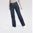 MAC Wide Leg Jeans mit Bügelfalte in Rinse-Waschung-D44 / L32