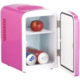 Mini-Kühlschrank AC/DC, 12/230V 4l, mit Warmhalte-Funktion, pink