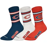 NFL Unisex Socken 3er Pack Bunt 39-42
