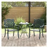 vidaXL Gartenstuhl 56 x 55 x 92,5 cm Grün 2 St.
