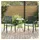 vidaXL Gartenstuhl 56 x 55 x 92,5 cm Grün 2 St.