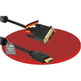 HDSupply HDMI/DVI Kabel 3 m Schwarz