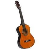 vidaXL Klassische Gitarre für Anfänger und Kinder 1/2 34" Lindenholz