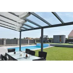GARDENDREAMS Sonnenschutz, rechteckig, 500 x 200 cm - weiss