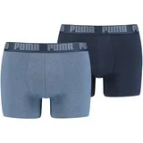 Puma Basic Boxershorts denim L 2er Pack