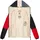 Navahoo Damen, Übergangsjacke Colorblocking leichte Steppjacke mit Kapuze Multikulti Multicolour French-Tricoloree Gr. M - M