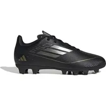 adidas F50 Club Kids FxG Core Black / Iron Metallic / Gold Metallic 31