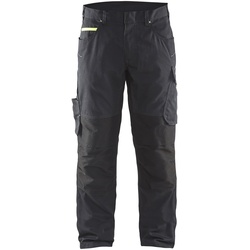Blakläder® Service Arbeitshose mit Stretch 1495 1330 - schwarz/gelb - 48