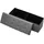 Vevor Sitzhocker mit Stauraum 11 x 38 x 38 cm Grau