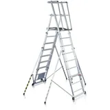 ZARGES Teleskop-Plattformleiter 12 Sprossen (41328)