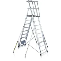 ZARGES Teleskop-Plattformleiter 12 Sprossen (41328)