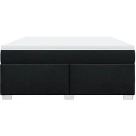 vidaXL Boxspringbett 180 x 200 cm Schwarz