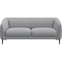 FLEXLUX 2,5-Sitzer Belle Designsofa, Couch, bequem durch Kaltschaum im Sitz, Skandinavisches Design, In hochwertiger Verarbeitung weiß
