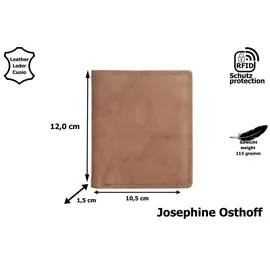 Josephine Osthoff MOOS Geldbörse RFID braun