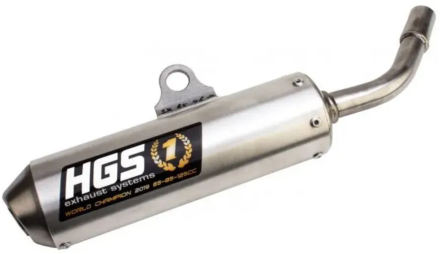 Hgs Yamaha Yz 65 18-25 Yt-618-ssg Nicht Homologierter Slip-on-schalldämpfer - Natural - Not Homologated