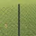vidaXL Zaun 1 x 10 m Grau/Stahl