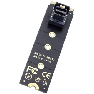 Cablecc U.2 Kit SFF-8639 NVME PCIe4.0 SSD-Adapter 22 x 80 mm für Mainboard SSD 750 p3600 p3700 M.2 SFF-8643 Mini SAS HD