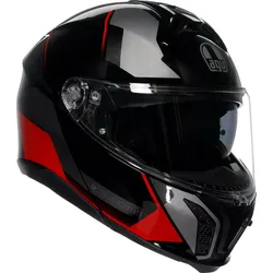 AGV Tourmodular Perception, Klapphelm - Schwarz/Grau/Rot - L
