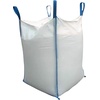 Transportsack Big Bag 90x90x165cm, 1000g Kapazität I Wiederverwendbarer, weißer Containersack für Baustellen mit Feuchtigkeitsschutz