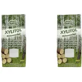 Natur Hurtig Birkenzucker 425 g | 100% Xylit aus Baumrinde, kalorienreduzierter Zuckerersatz, vegan | Zahnfreundliche Zucker Alternative zum Kochen & Backen (Packung mit 2)