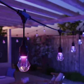 Nanoleaf Lichterkette Essentials Matter Smart Outdoor 15 m Schwarz