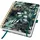 Sigel Tagesplaner Jolie (EN) undatiert ca. A5 1 Tag/2 Seiten Glamorous Leaves