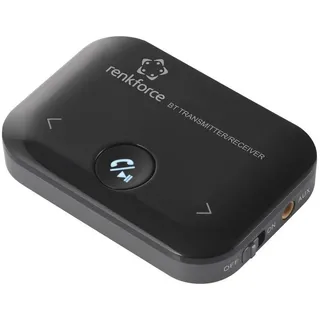 Renkforce RF-BTR-150 Bluetooth® Musik-Sender/Empfänger Bluetooth Version: 5.0 8 m integrierter Akku
