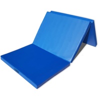Gymnastikmatte Klappbar 180 x 70 x 8 cm Klappmatte Turnmatte Weichbodenmatte (Blau)