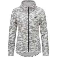 Ragwear Strickjacke Liram Melange Kuschelige Übergangsjacke in Strick-Optik grau 5XL (50)