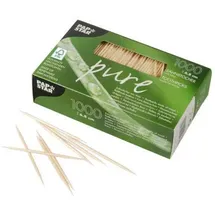 Papstar Zahnstocher Holz rund 6,8 cm