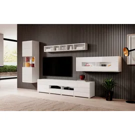 OTTO home Hängevitrine Toledo 131 x 37 x 45 cm Weiß