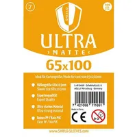 happyshops Shield Ultra Matte 7 - 100 Super Sleeves für Kartengröße 65 x 100 mm