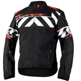 IXS Rapid-STX 2.1 Textiljacke Schwarz/Grau/Rot 4XL