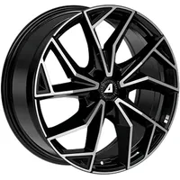 ALUTEC MÜNCHEN Alutec ADX.02 8x20 ET40 5x112 57,1, diamant schwarz frontpoliert