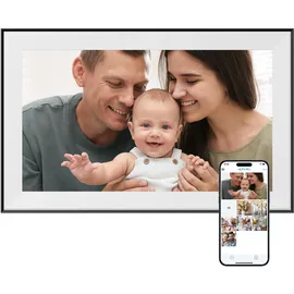 Dragon Touch 15.6'' Digitaler Bilderrahmen – 1920 * 1080 FHD IPS Touchscreen WiFi Elektronischer Bilderrahmenmit 32GB Speicher, Auto-Rotate, Sofortiges Teilen von Fotos/Videos