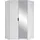 Rauch Freiham Eckschrank 197 x 90 x 108,5 cm weiß