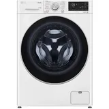 LG F4WV75X1 10,5kg Frontlader Waschmaschine, 60 cm breit, Aqua Lock, Mengenautomatik, Kindersicherung, Autodosierung, weiß - Weiß